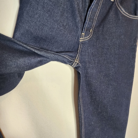 Current Elliot darkwash straightleg jeans.  Women's size 27. Button fly. - Picture 7 of 15